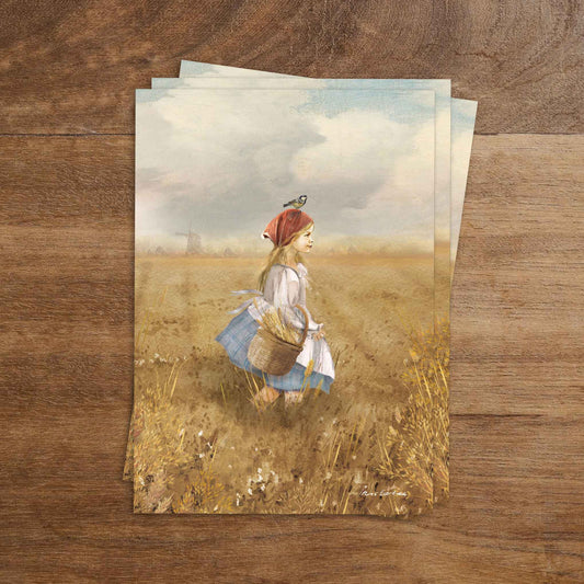 Harvest girl | Kaart Iris Esther