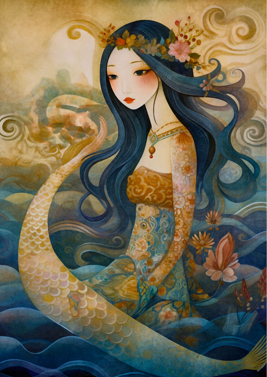 Ocean Siren: Queen of the Sea | Kaart Fripperies