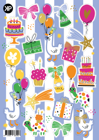 Party time | Stickervel