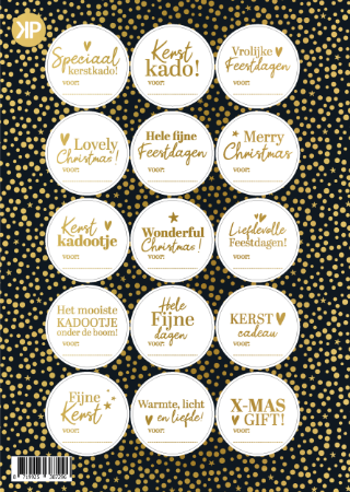 Feestdagen | Stickervel Kerst 2025