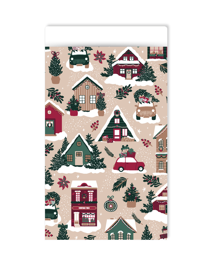 Kersthuisjes | Cadeauzakjes 5st