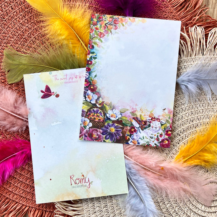 Kleine momenten, groot plezier | Postkaart A6 Romyillustrations