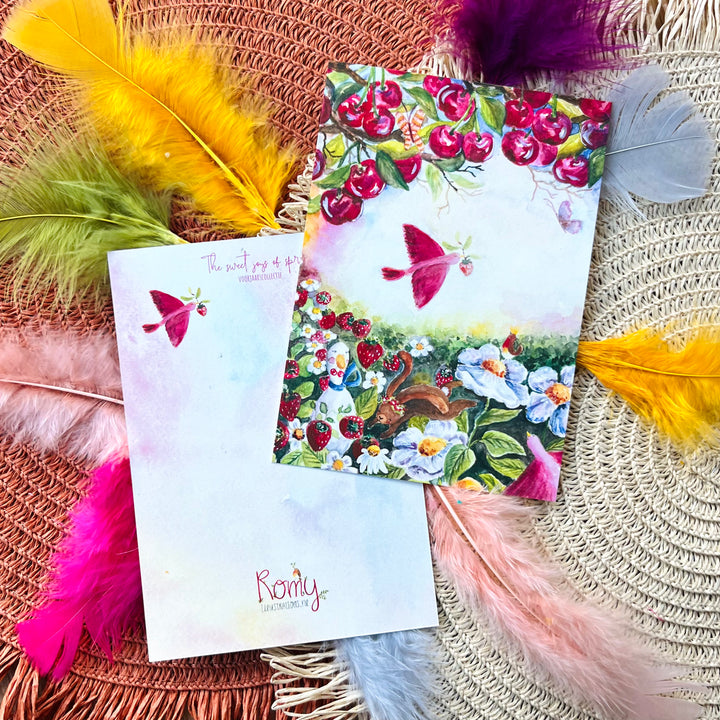 Rijpe momenten | Postkaart A6 Romyillustrations