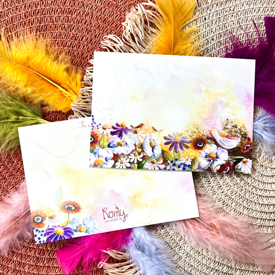 Zonnestraal | Postkaart A6 Romyillustrations