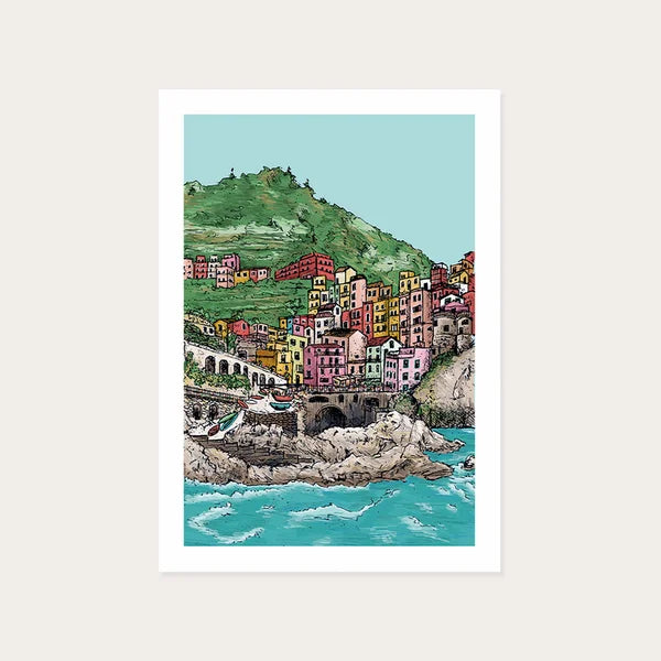 Cinque Terre | Kaart Kaartstudio