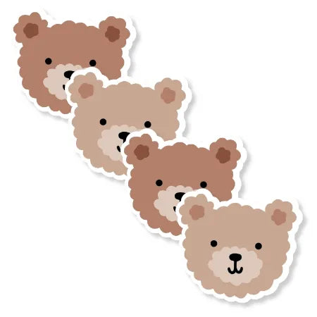 Little Bear | Sluitstickers 8st
