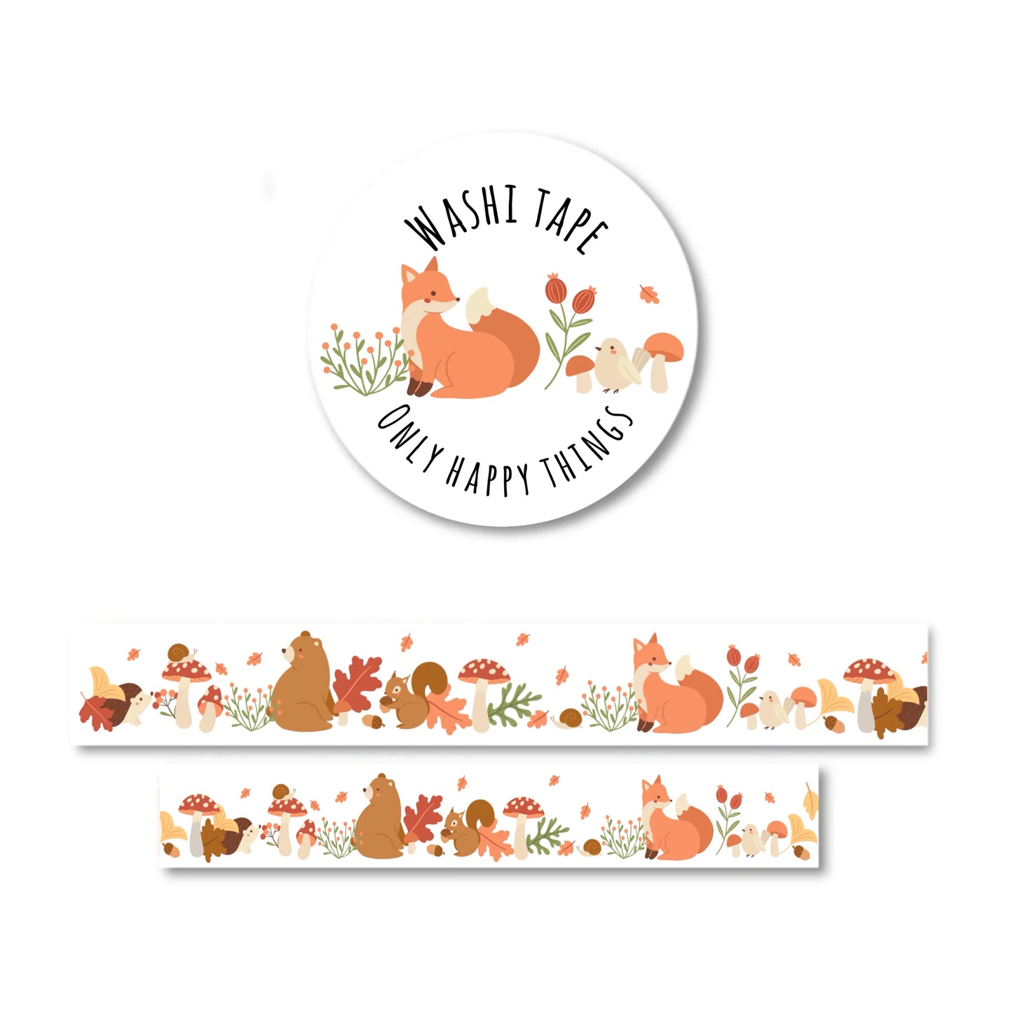 Forest Friends | Washitape Only Happy Things