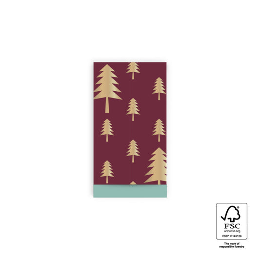 Tree Beet Red | Cadeauzakjes 5st