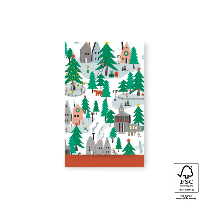 Winter Village | Cadeauzakjes 5st