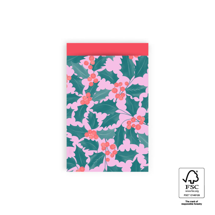 Holly Leaves | Cadeauzakjes 5st