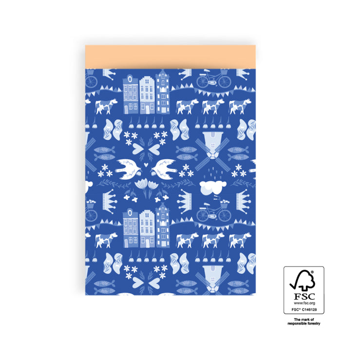 Holland Blue-Orange | Cadeauzakjes 5st