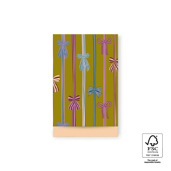 Bow Parade Olive | Cadeauzakjes 5st