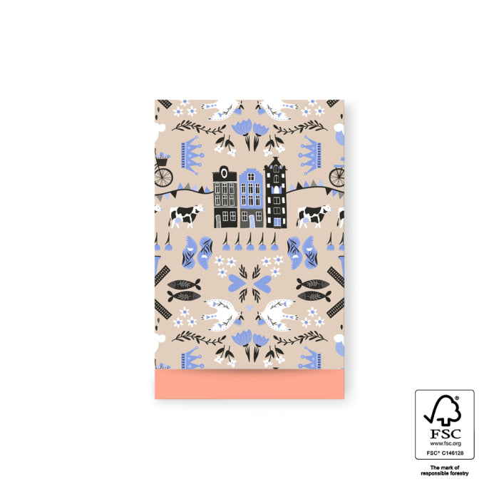 Holland Beige-Zalm | Cadeauzakjes 5st