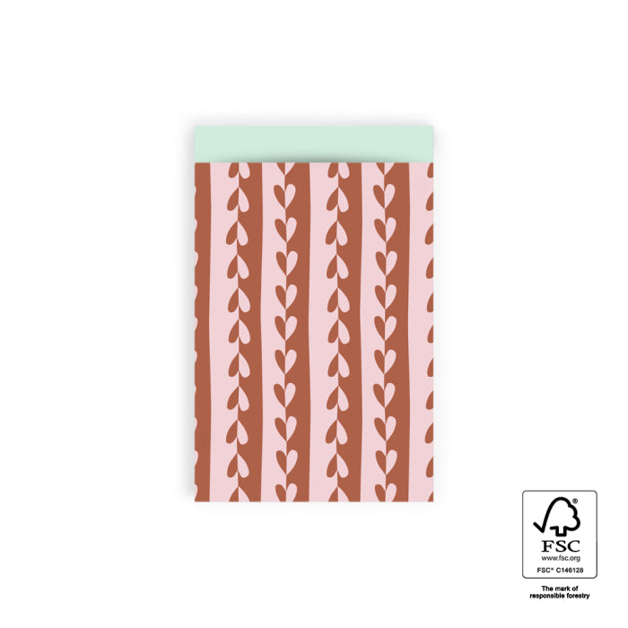 Hearts Mini Pastel-Mint | Cadeauzakjes 5st