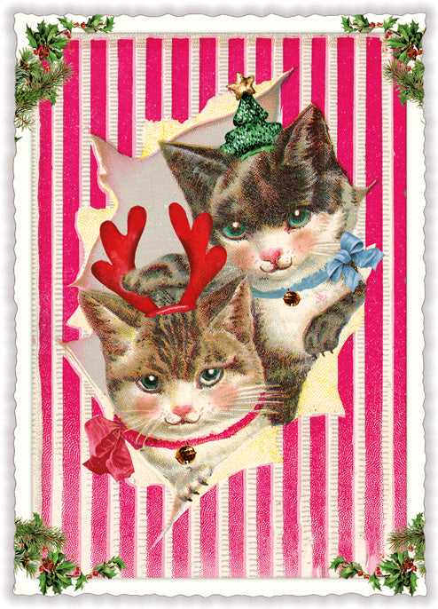 Kerst katjes  (PK1167) | Kaart Edition Tausendschön