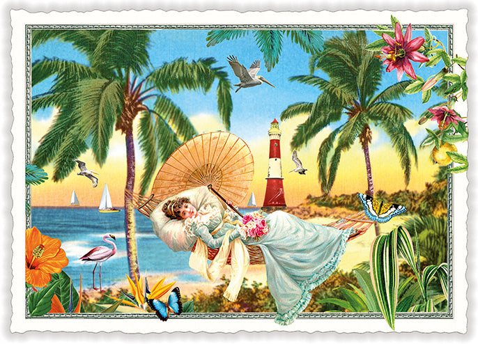 Lady in Paradise (PK1207) | Kaart Edition Tausendschön