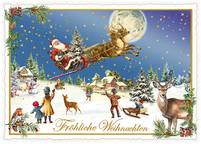 Fröhliche Weihnachte (PK1259) | Kaart Edition Tausendschön