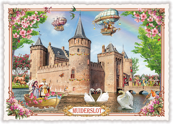 The Netherlands - Muiderslot (PK1295) | Kaart Edition Tausendschön