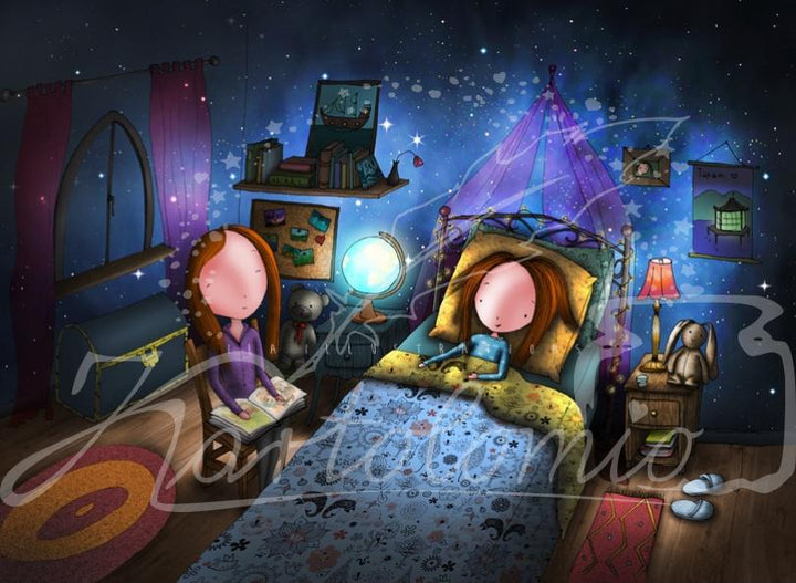 071 - Bedtime Stories | Kaart Ila Illustrations