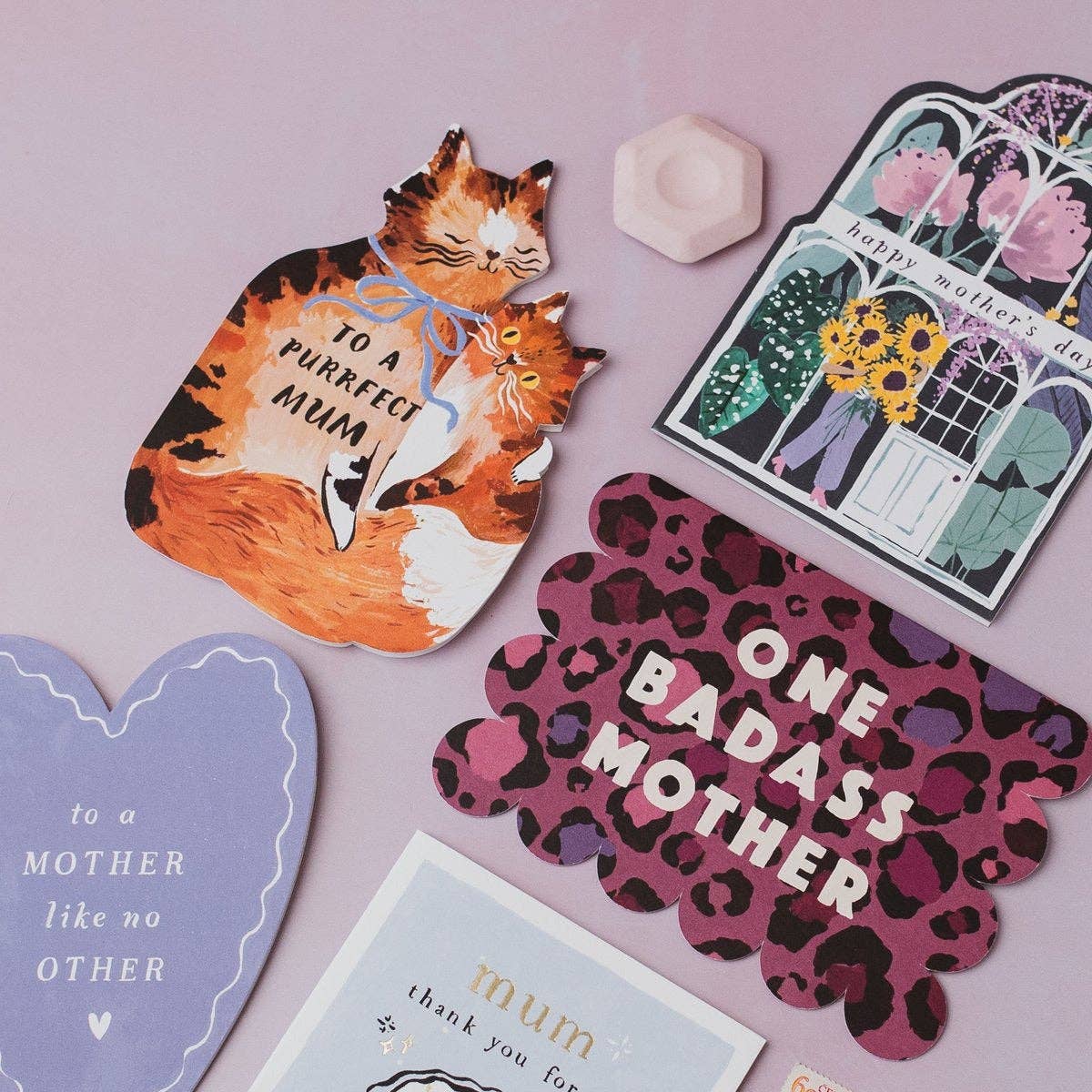 Purrfect Mama Kattenkaart | Moederdagkaarten voor kattenliefhebbers