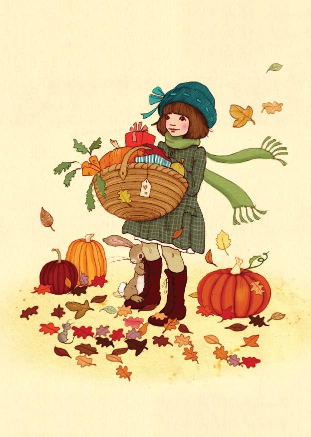 Ansichtkaart Autumn