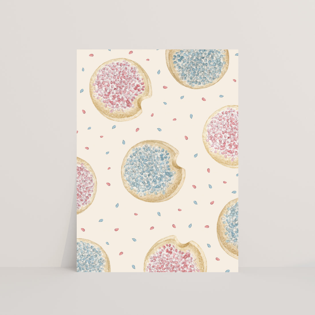 Ansichtkaart beschuit met muisjes | Kaart Appeloogje