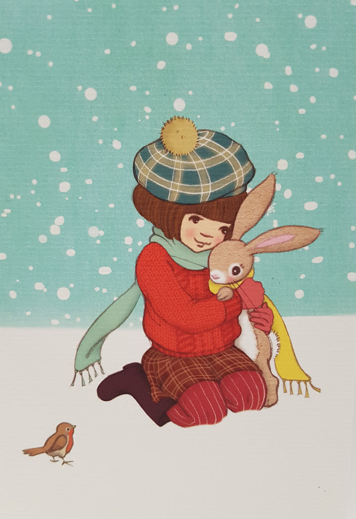 Winter Hug | Kaart Belle & Boo