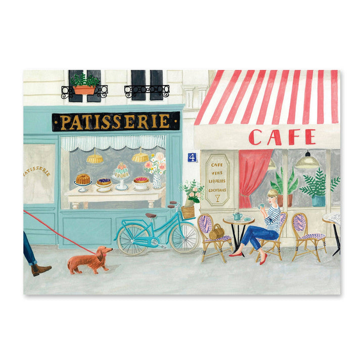 Ansichtkaart Café Français