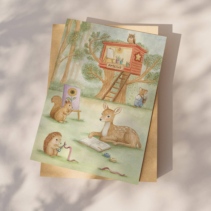 Ansichtkaart "Artclub" | Kaart Appeloogje