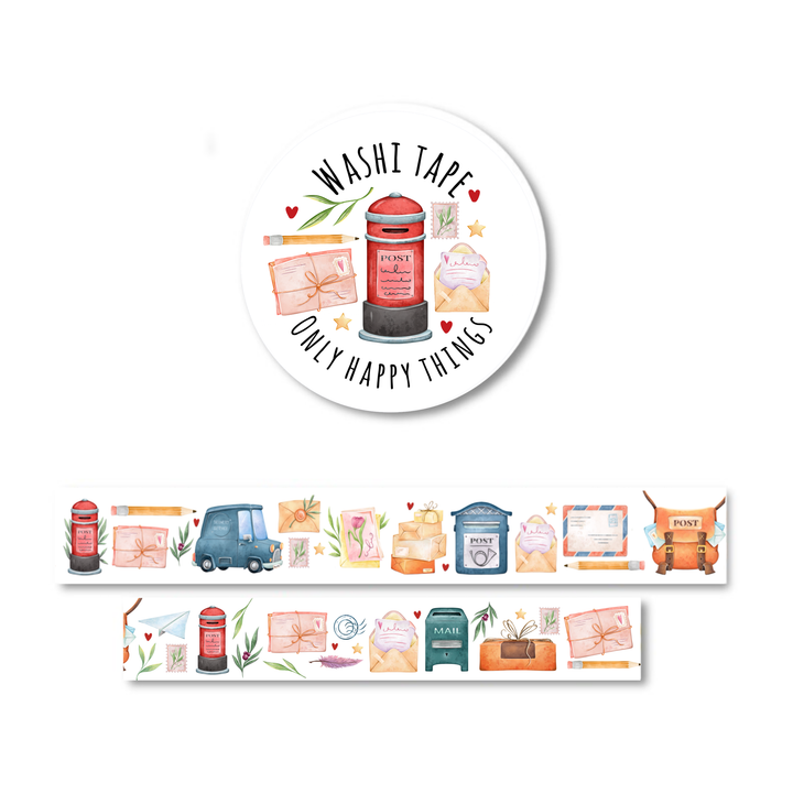 Washi-tape Special delivery (2 cm) | Washitape Only Happy Things