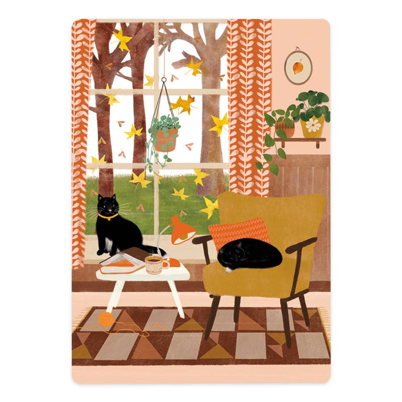 Kaart 'Twee Katten' | Kaart The Lemonbird