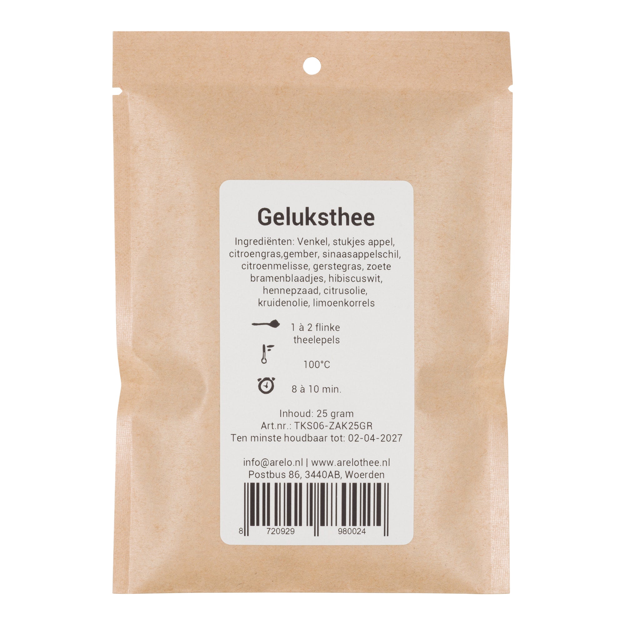 Geluksthee zakje - 25 gram