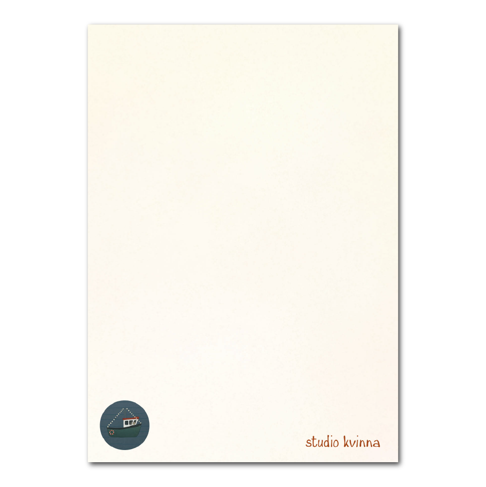 Kerst vuurtoren | Kerstkaart Studio Kvinna