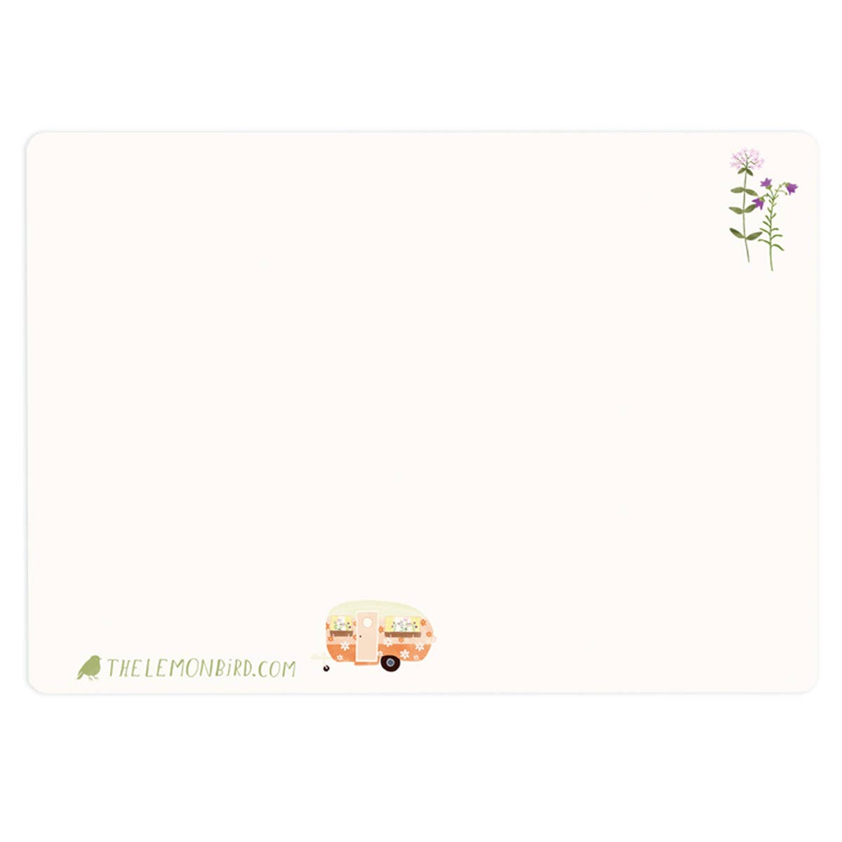 'Caravan Aan Het Water' | Kaart The Lemonbird