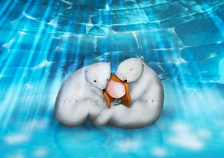 220 - Hug | Kaart Ila Illustrations