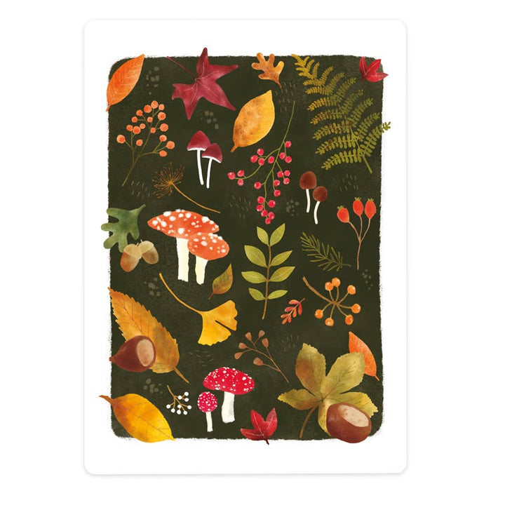 Kaart autumn beauties | Kaart The Lemonbird