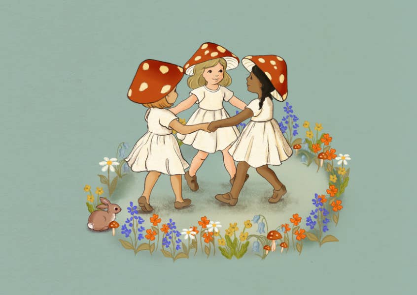 Ansichtkaart Fairy Circle