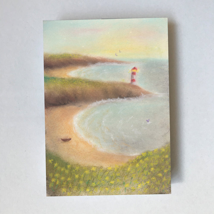 Sprookje 'Strand' Waldorf kaart | Kaart Lot Bouwes