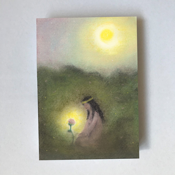 Sprookje 'Roos' Waldorf Kaart | Kaart Lot Bouwes