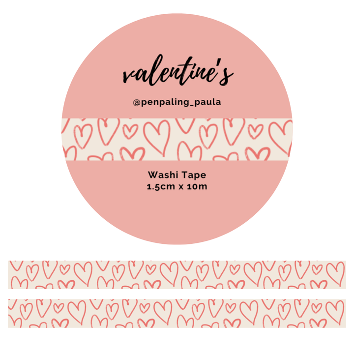 Valentijnsdag - Washi-tape