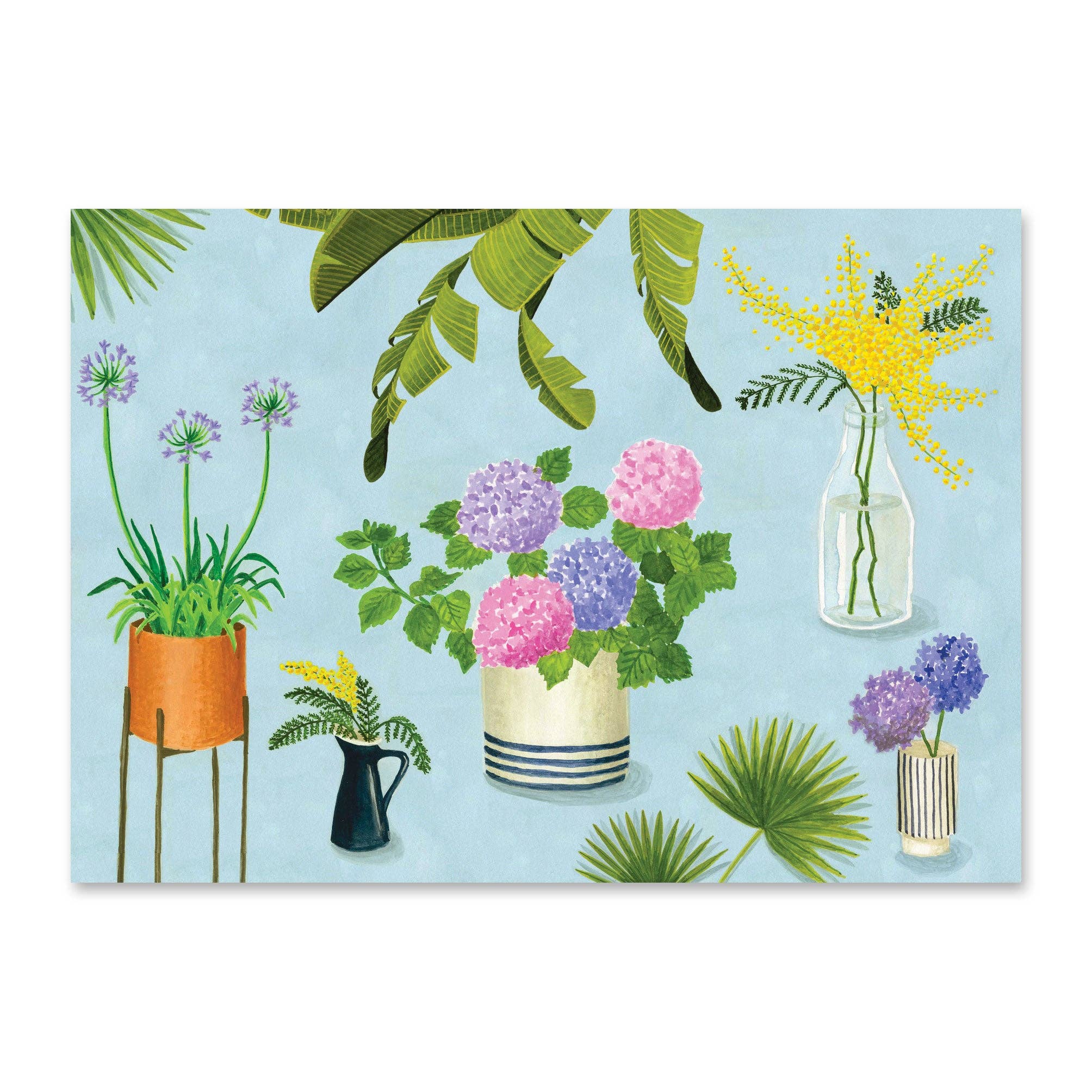 Briefkaart met vakantieparfum