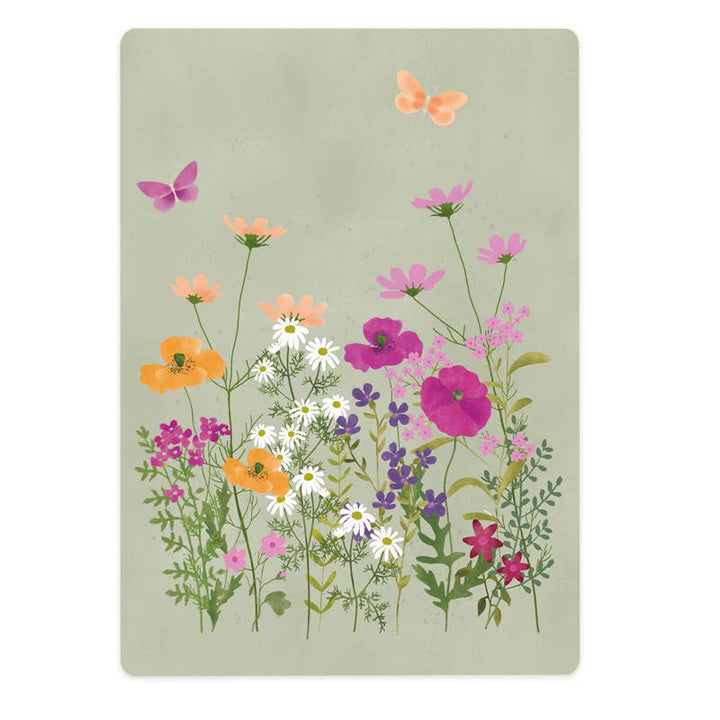 The Lemonbird kaart Fieldflowers | Kaart The Lemonbird