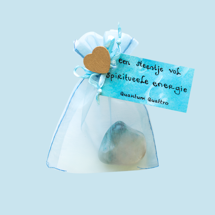 Knuffelsteen spirituele energie- Quantum Quattro