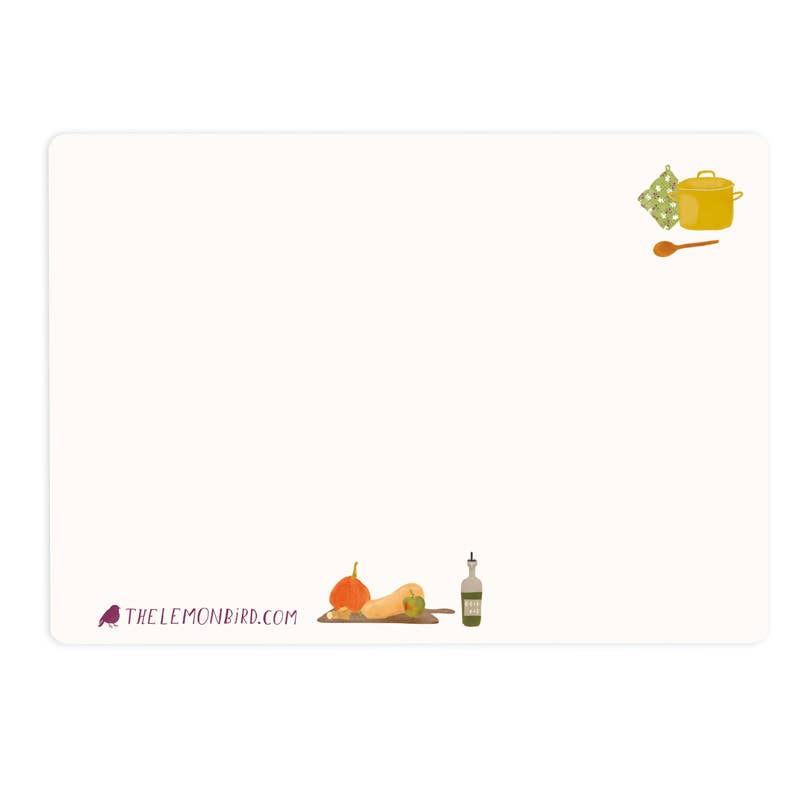 Kaart herfstkeuken | Kaart The Lemonbird