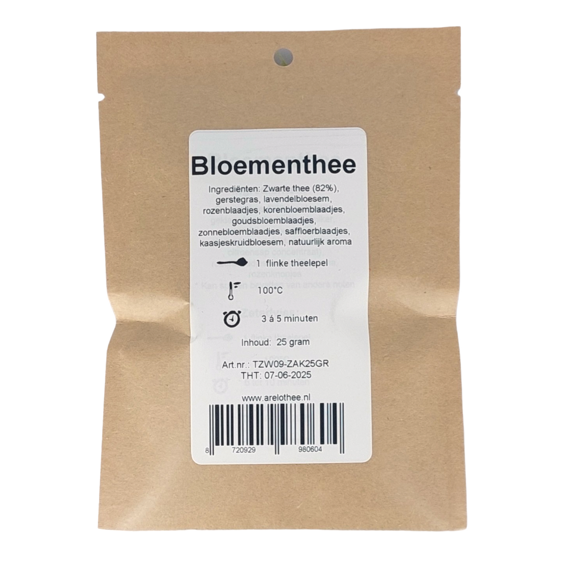 Bloementhee zakje - 25 gram