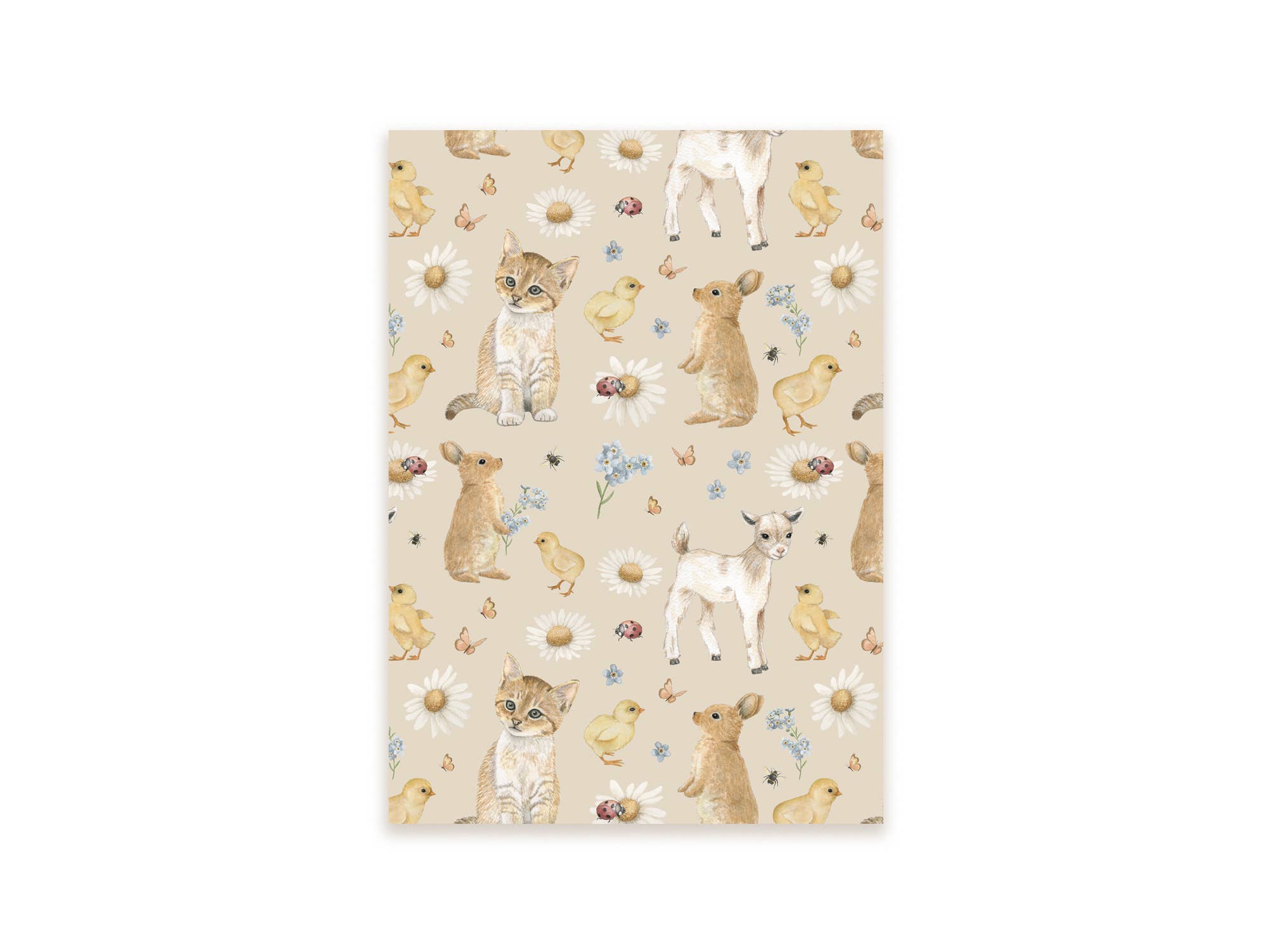 Ansichtkaart lentepatroon | Kaart Appeloogje