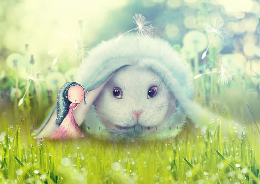 233 - I tell you a secret | Kaart Ila Illustrations