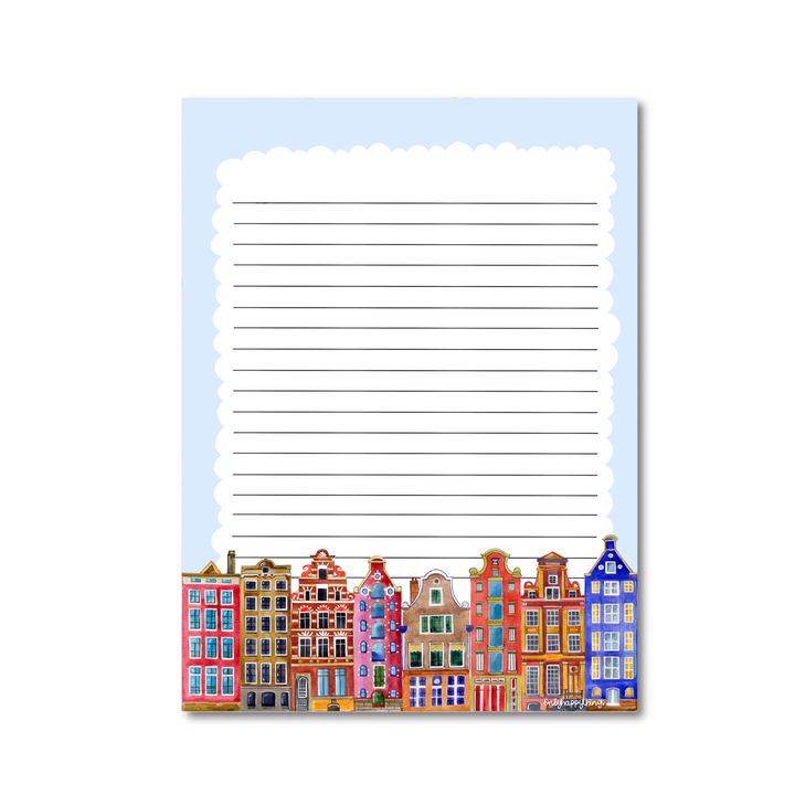 Notitieboek Gebouwen van Amsterdam A5 | Briefpapier Only Happy Things
