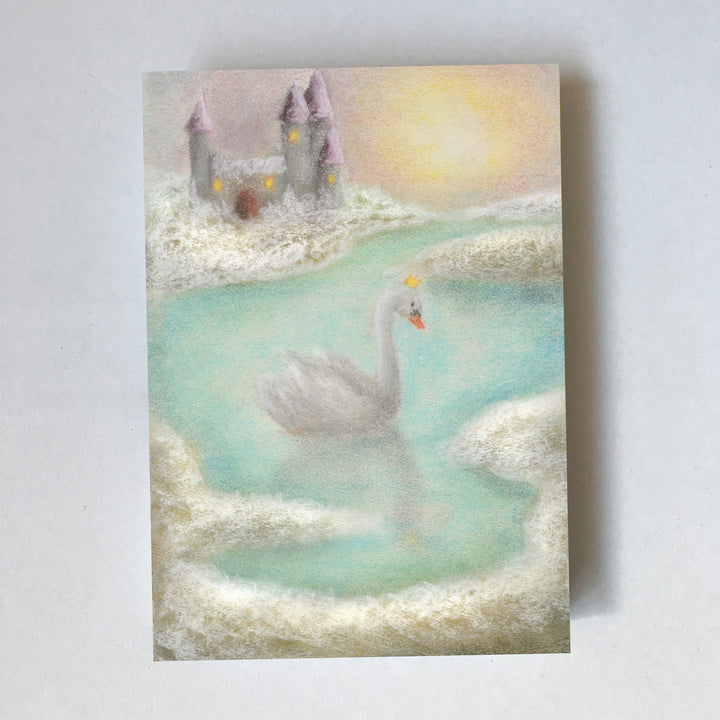 Sprookje 'Zwanenmeer' Waldorf kaart | Kaart Lot Bouwes