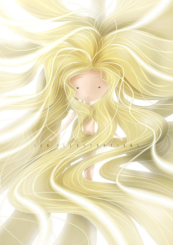 260 - I am light | Kaart Ila Illustrations